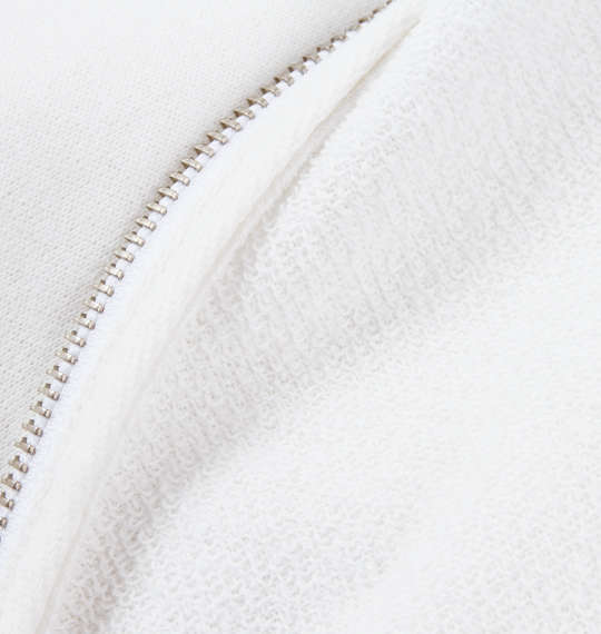 Roen grande カモフラスカルフルジップパーカー ホワイト