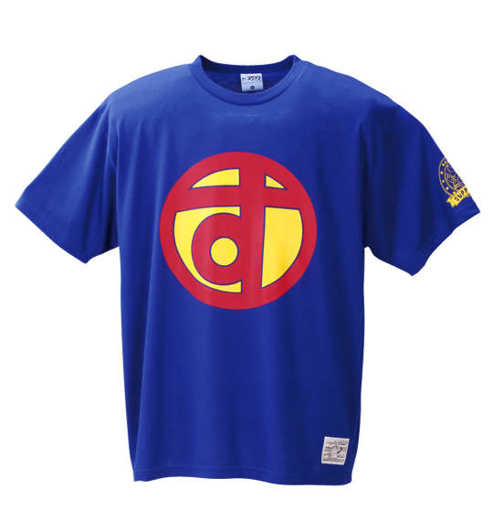 Dr.スランプアラレちゃん 半袖Tシャツ ブルー