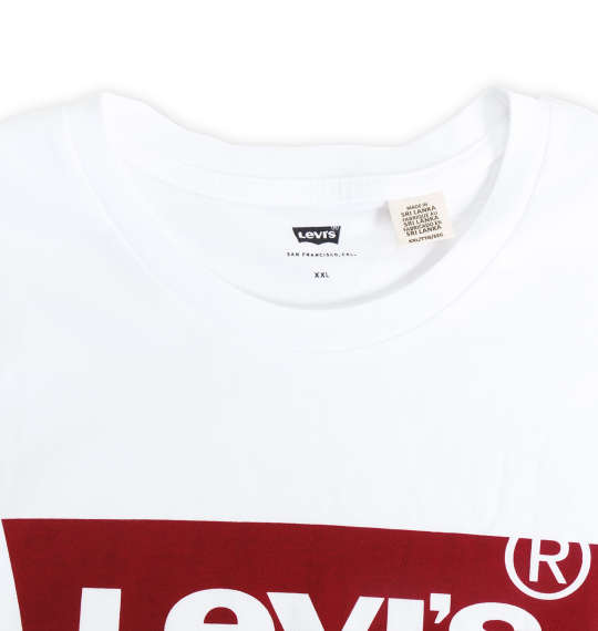 Levi's® 半袖Tシャツ ホワイト