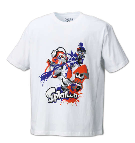 Splatoon 半袖Tシャツ ホワイト