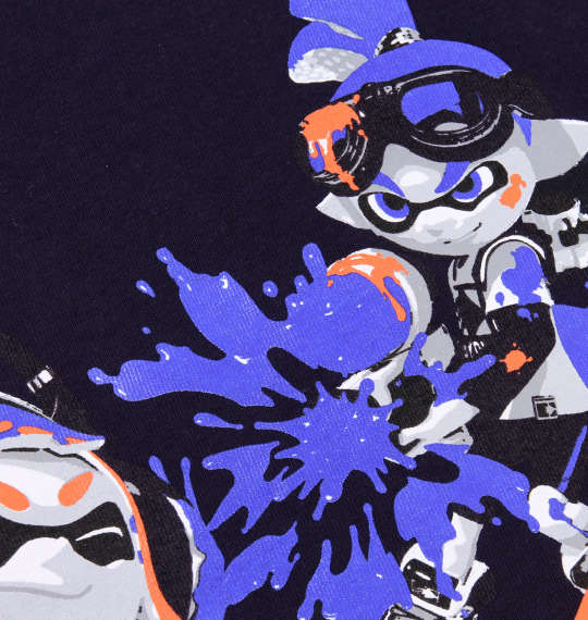 Splatoon 半袖Tシャツ ネイビー