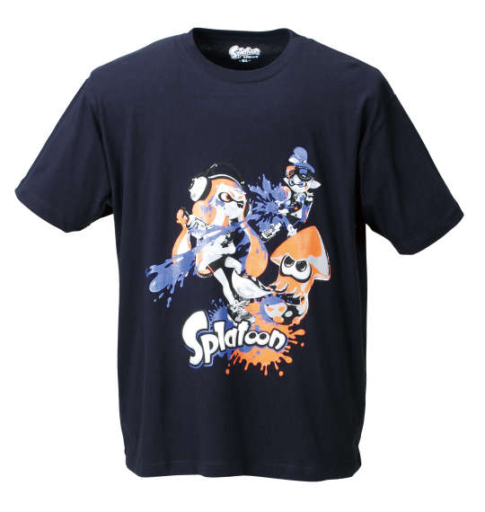 Splatoon 半袖Tシャツ ネイビー