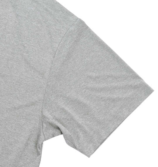 Marmot ヘザーマーモットロゴ半袖Tシャツ グレーストーム