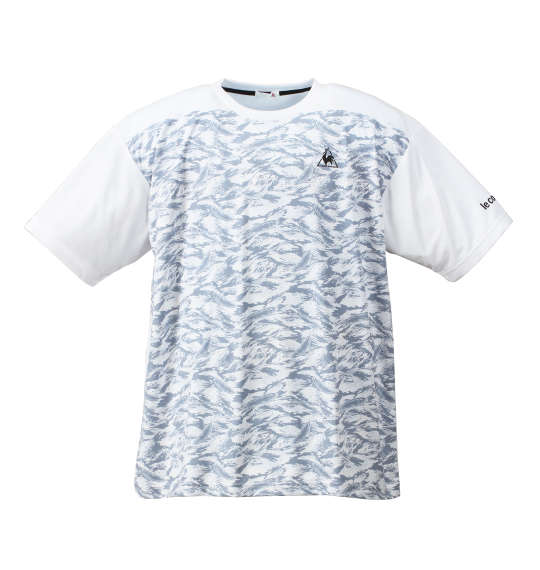 LE COQ SPORTIF サンスクリーン半袖Tシャツ ホワイト