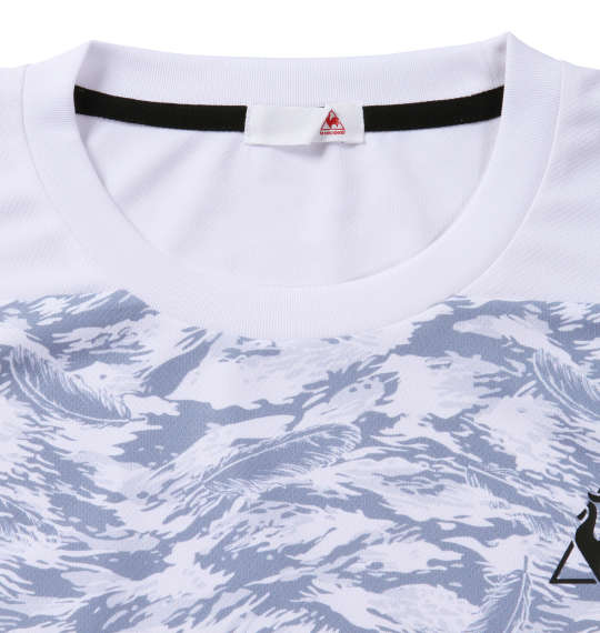 LE COQ SPORTIF サンスクリーン半袖Tシャツ ホワイト