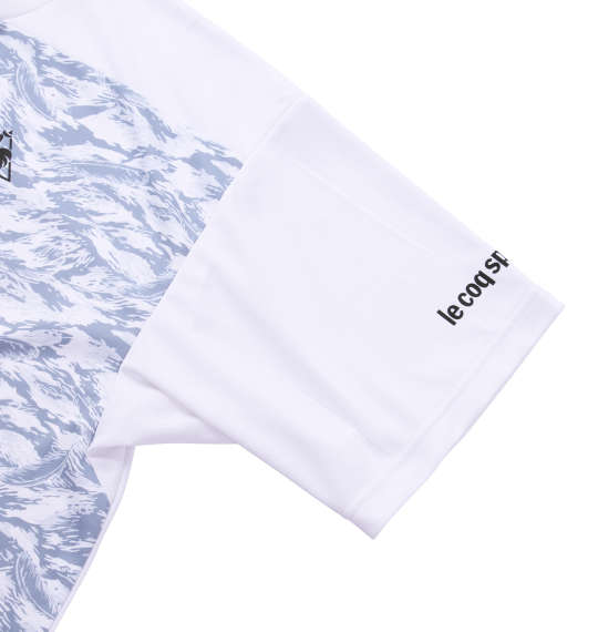 LE COQ SPORTIF サンスクリーン半袖Tシャツ ホワイト