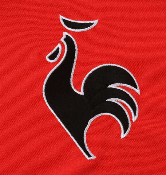 LE COQ SPORTIF 半袖ポロシャツ レッド