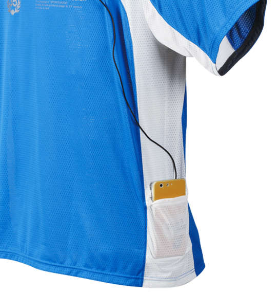 DESCENTE ブリーズプラス半袖Tシャツ ブルー