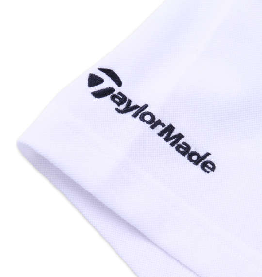 TaylorMade スウェットベストレイヤードB.D半袖シャツ ホワイト×グレー