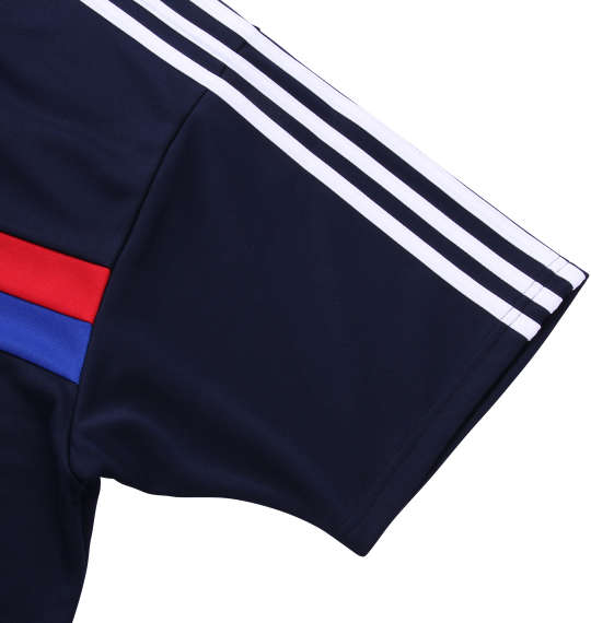 adidas 半袖Tシャツ ネイビー