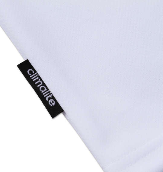 adidas 半袖Tシャツ ホワイト×ブラック