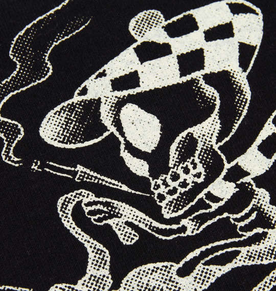 Ed Hardy 半袖Tシャツ ブラック×ベージュ