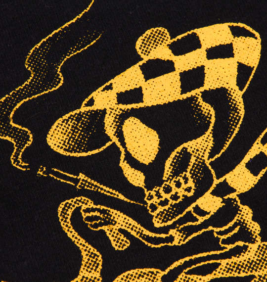 Ed Hardy 半袖Tシャツ ブラック×イエロー