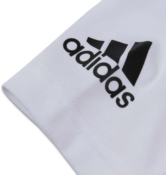 adidas golf ジオメトリックレイヤードシャツ ブラック×ホワイト