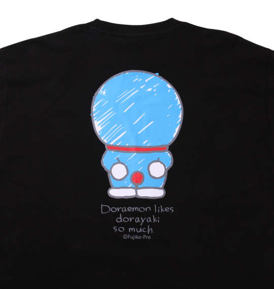 I'm Doraemon 長袖Tシャツ ブラック