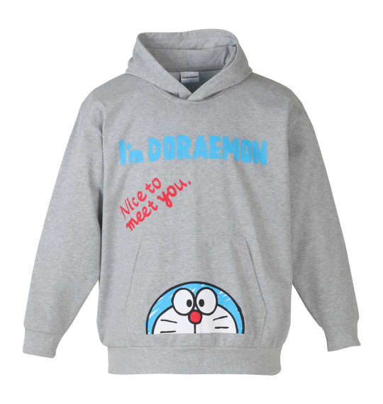 I'm Doraemon プルパーカー モクグレー