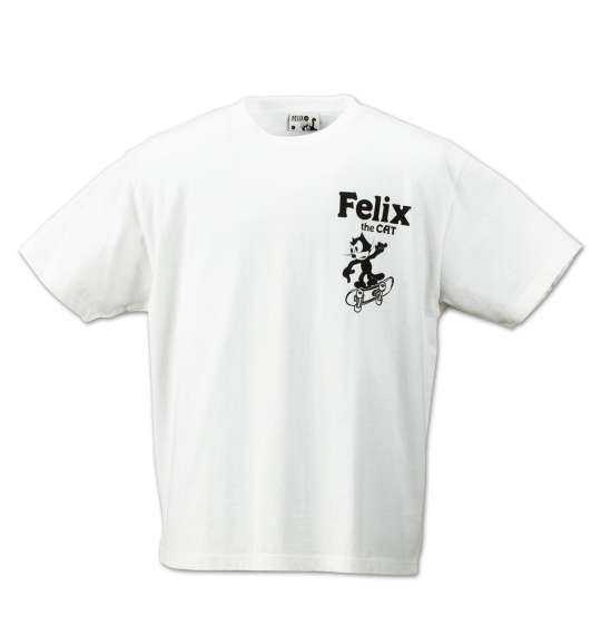 FELIX THE CAT 半袖Tシャツ オフホワイト