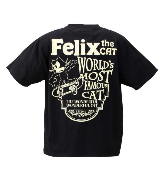 FELIX THE CAT 半袖Tシャツ ブラック