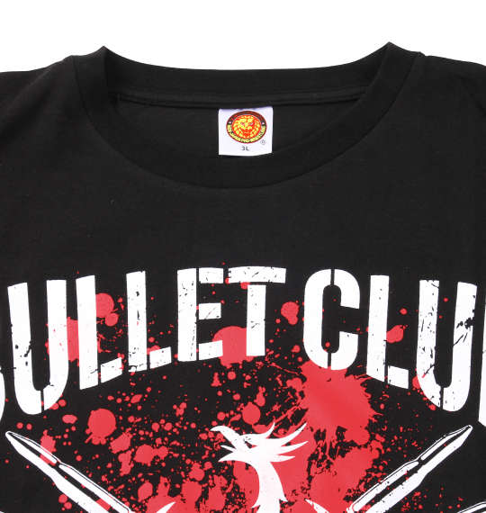 新日本プロレス BULLET CLUB ARISING半袖Tシャツ ブラック