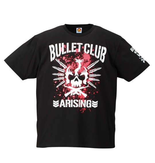 新日本プロレス BULLET CLUB ARISING半袖Tシャツ ブラック