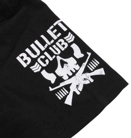 新日本プロレス ケニー・オメガ×BULLET CLUB半袖Tシャツ ブラック