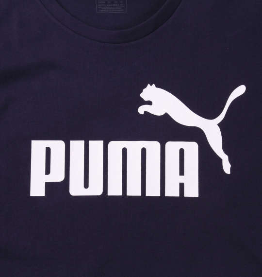 PUMA エッセンシャルNO.1ロゴ半袖Tシャツ ピーコート