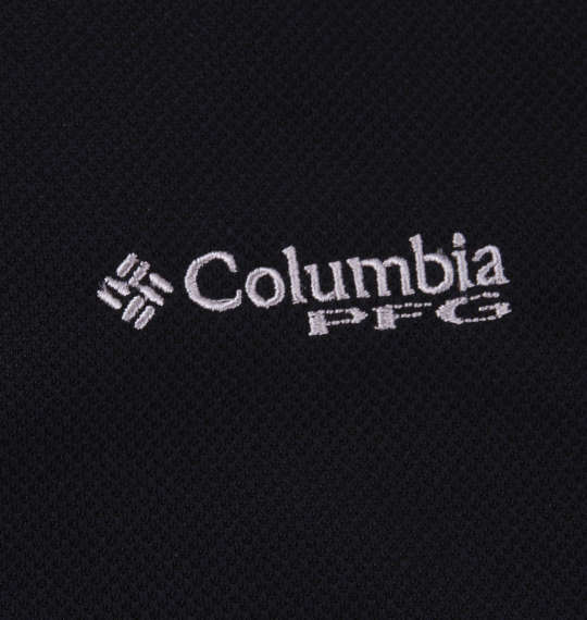 Columbia パーフェクトキャスト半袖ポロシャツ ブラック