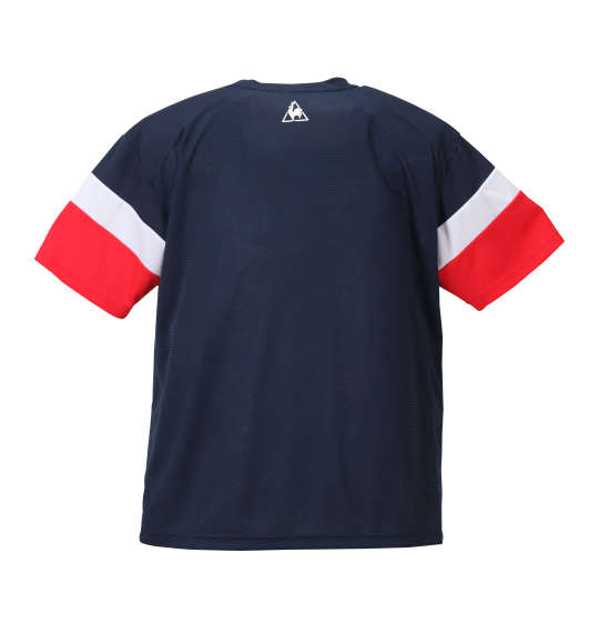LE COQ SPORTIF サンスクリーン半袖Tシャツ ネイビー
