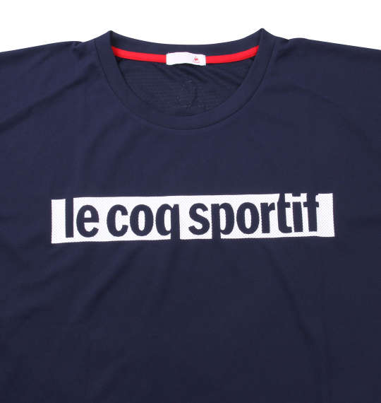 LE COQ SPORTIF サンスクリーン半袖Tシャツ ネイビー