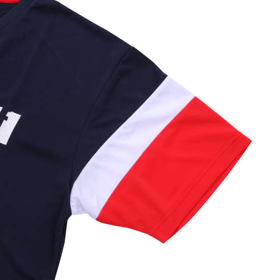 LE COQ SPORTIF サンスクリーン半袖Tシャツ ネイビー