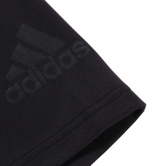 adidas リニアロゴ半袖Tシャツ ブラック