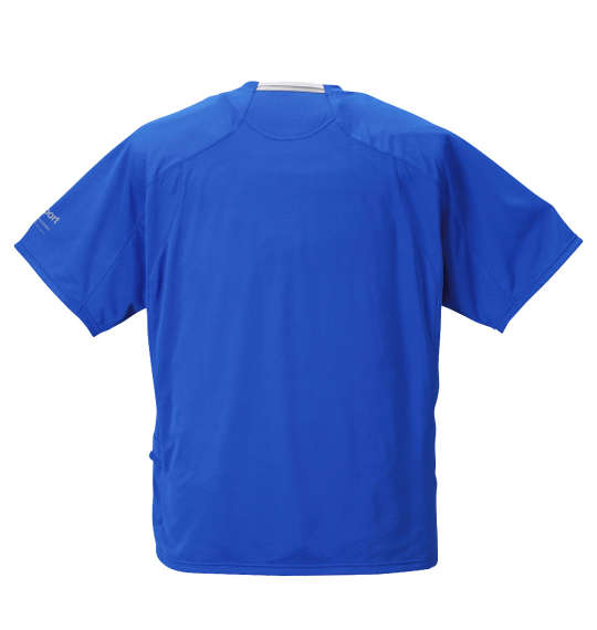 DESCENTE エアスルーメッシュ半袖Tシャツ ブルー
