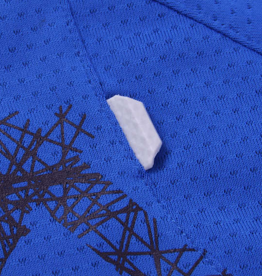 DESCENTE エアスルーメッシュ半袖Tシャツ ブルー