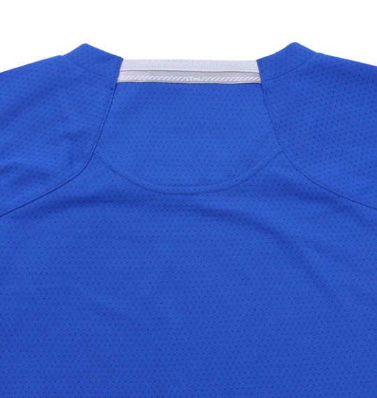 DESCENTE エアスルーメッシュ半袖Tシャツ ブルー