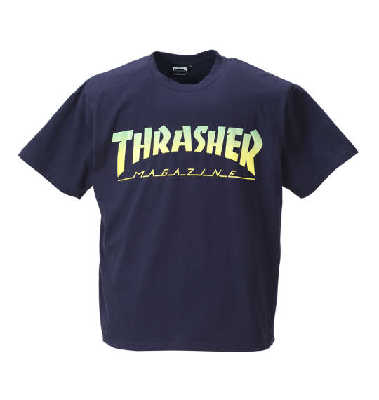 THRASHER 半袖Tシャツ ネイビー