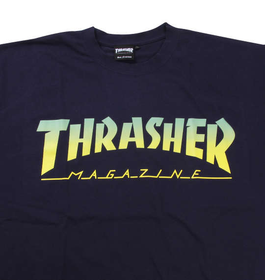 THRASHER 半袖Tシャツ ネイビー