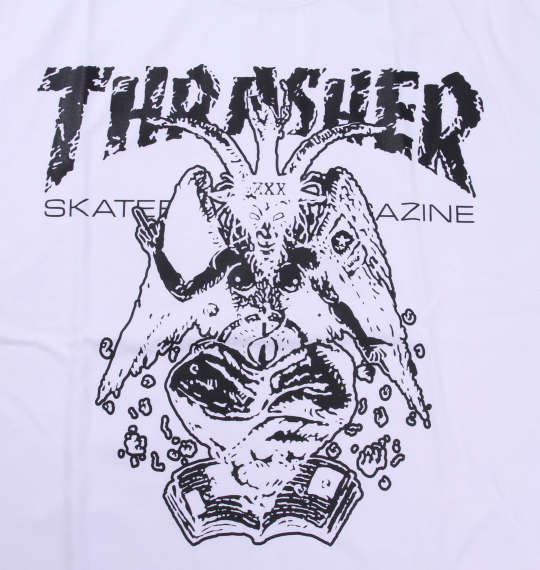 THRASHER 半袖Tシャツ ホワイト