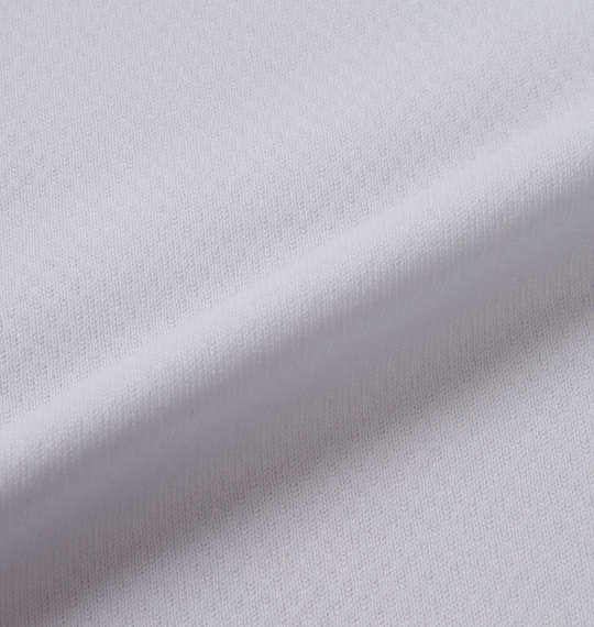 LE COQ SPORTIF ボックスメッシュニット半袖Tシャツ ホワイト