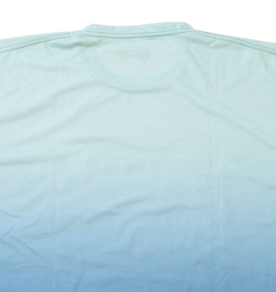 Marmot グラデーションマーヴィン半袖Tシャツ ブルー×サックス