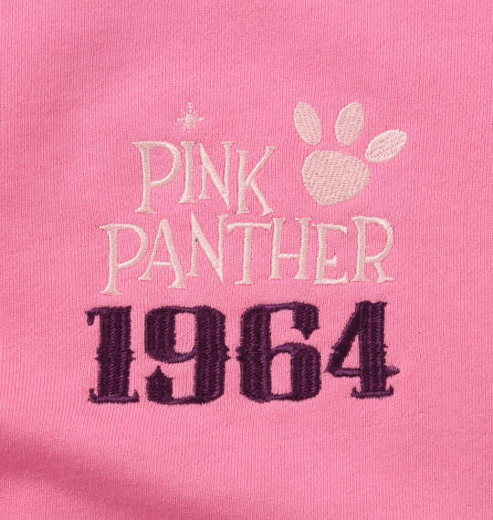 PINK PANTHER×FLAGSTAFF ピンクパンサーフルジップパーカー ピンク