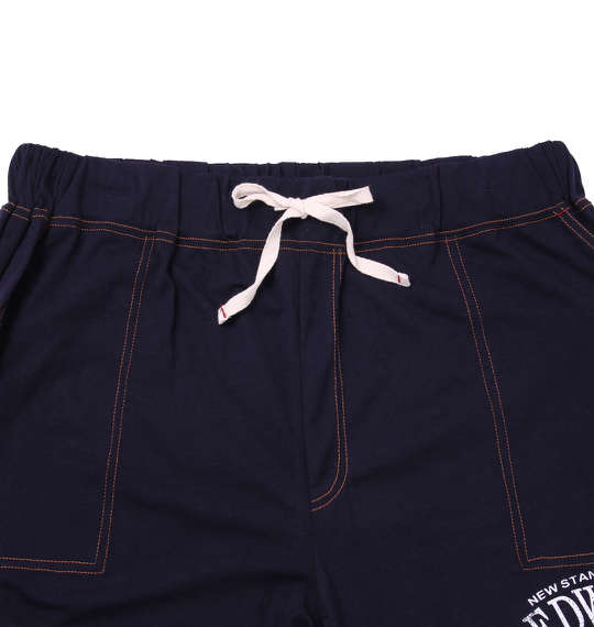 EDWIN ホームウェア七分丈パンツ ネイビー