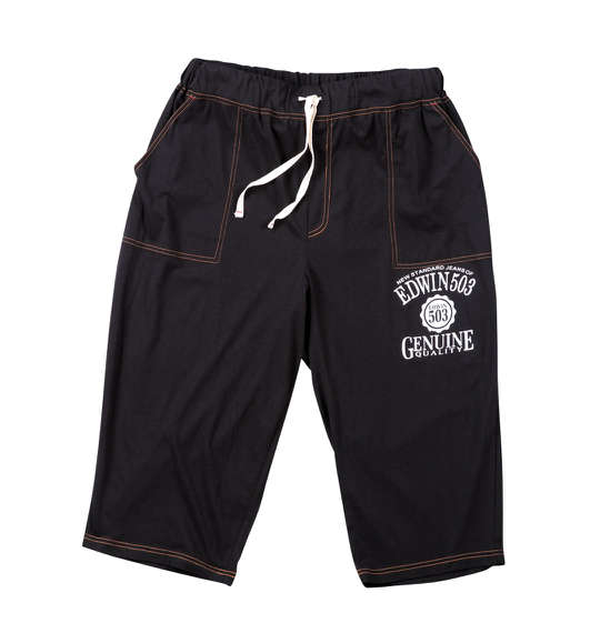 EDWIN ホームウェア七分丈パンツ ブラック