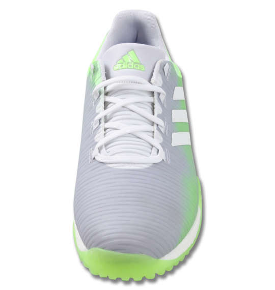 adidas golf ゴルフシューズ(コードカオス) ホワイト×シグナルグリーン×グローリーブルー