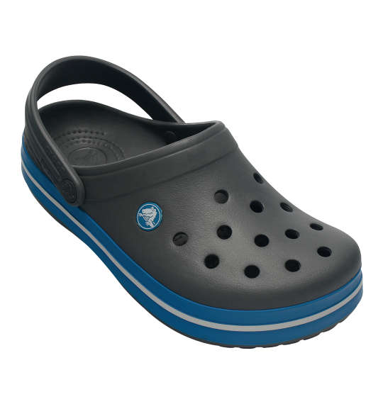 crocs サンダル(クロックバンドクロッグ) チャコール×オーシャン
