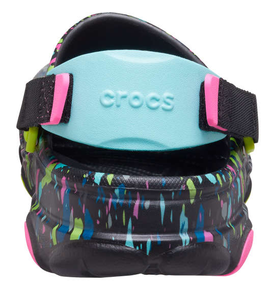 crocs サンダル(CLASSIC ALL TERRAIN TERRAZZO CLOG) ブラック×マルチ