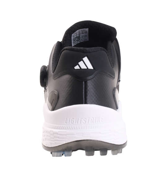 adidas golf ゴルフシューズ(ゼッドジー23ボア) コアブラック×ホワイト×ダークシルバーメタリック