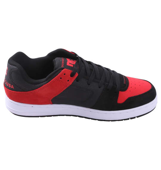 DCSHOES スニーカー(MANTECA SE) ブラック×ブラック×レッド