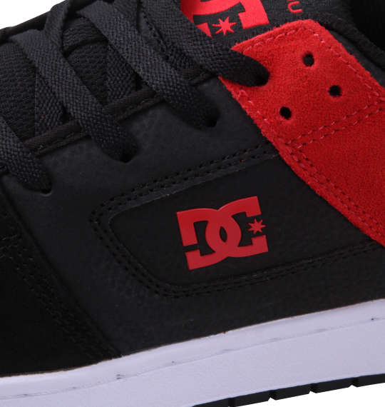 DCSHOES スニーカー(MANTECA SE) ブラック×ブラック×レッド