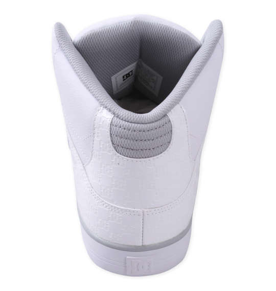 DCSHOES スニーカー(PURE HIGH-TOP WC SE SN) ホワイト×シルバースパークル