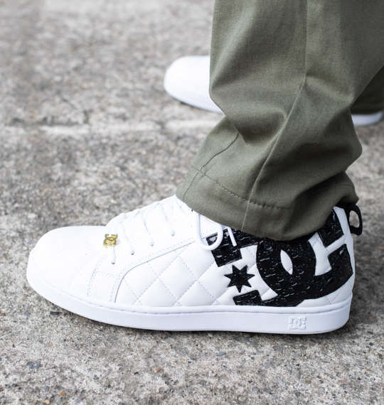 DCSHOES スニーカー(ALLIANCE SE SN) ホワイト×ブラックプリント